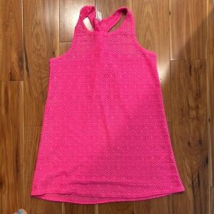 Vibrant Pink Sleeveless Dress